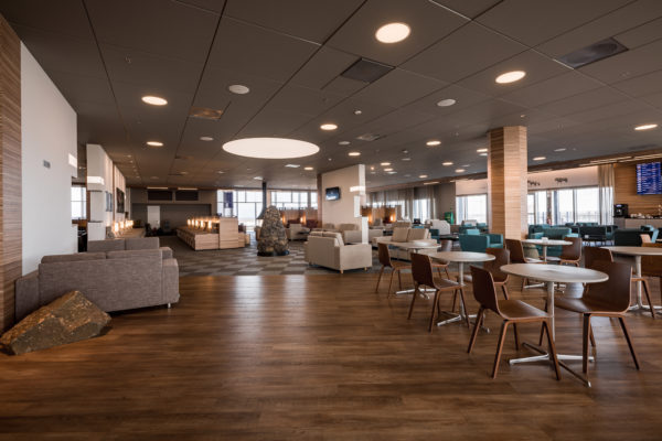 Ljós fyrir Saga Lounge, Icelandair verkefnið