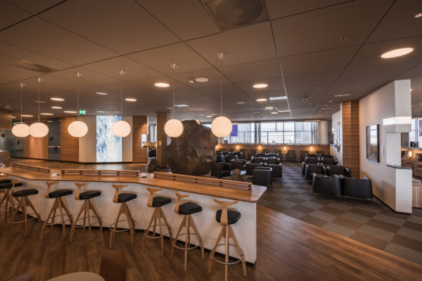 Ljós fyrir Saga Lounge, Icelandair verkefnið